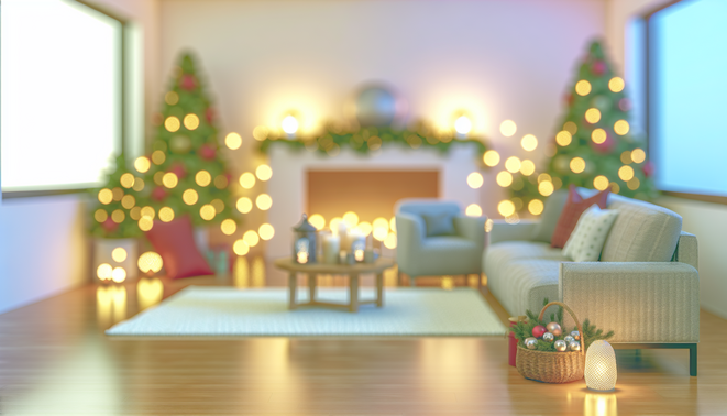 alt_text: A serene space inviting introspection, evoking family bonds during the holiday season.