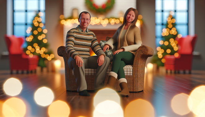 alt_text: A serene space evokes family dynamics, featuring soft textures and warm lighting, inviting reflection.