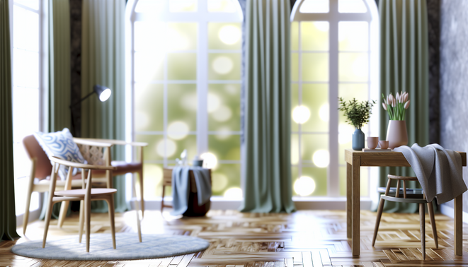alt_text: A serene space reflecting family warmth, featuring calming elements for introspection during holidays.